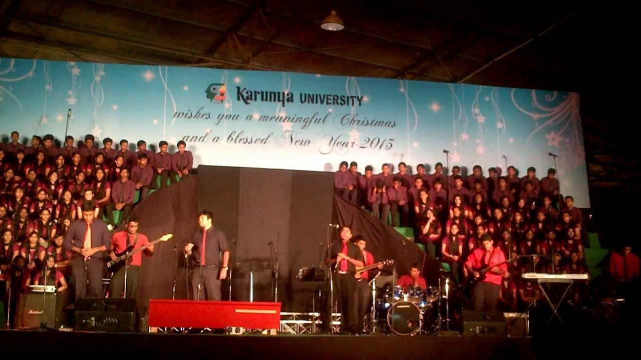 WHAT IS CHRISTMAS- KUTLESS (COVERED BY ONE STEP CLOSER AT KARUNYA UNIVERSITY CHRISTMAS CARNIVAL)