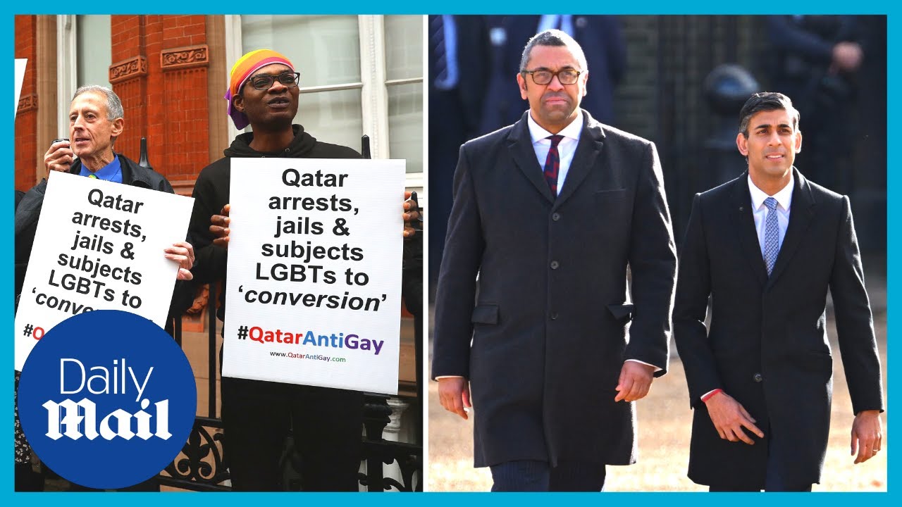 James Cleverly spoke with 'Qatari authorities' about LGBT apparel during World Cup