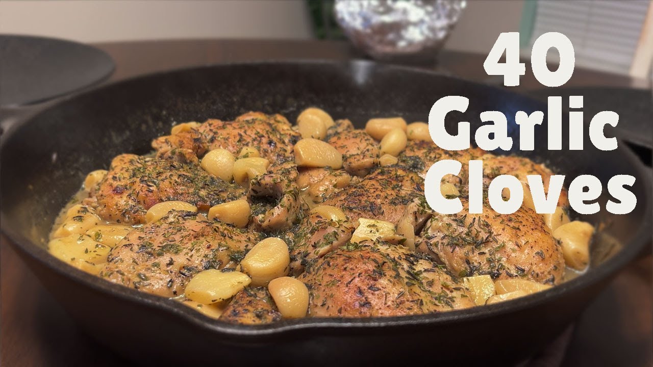 How I Made Alton Brown's 40 Clove Chicken Healthier