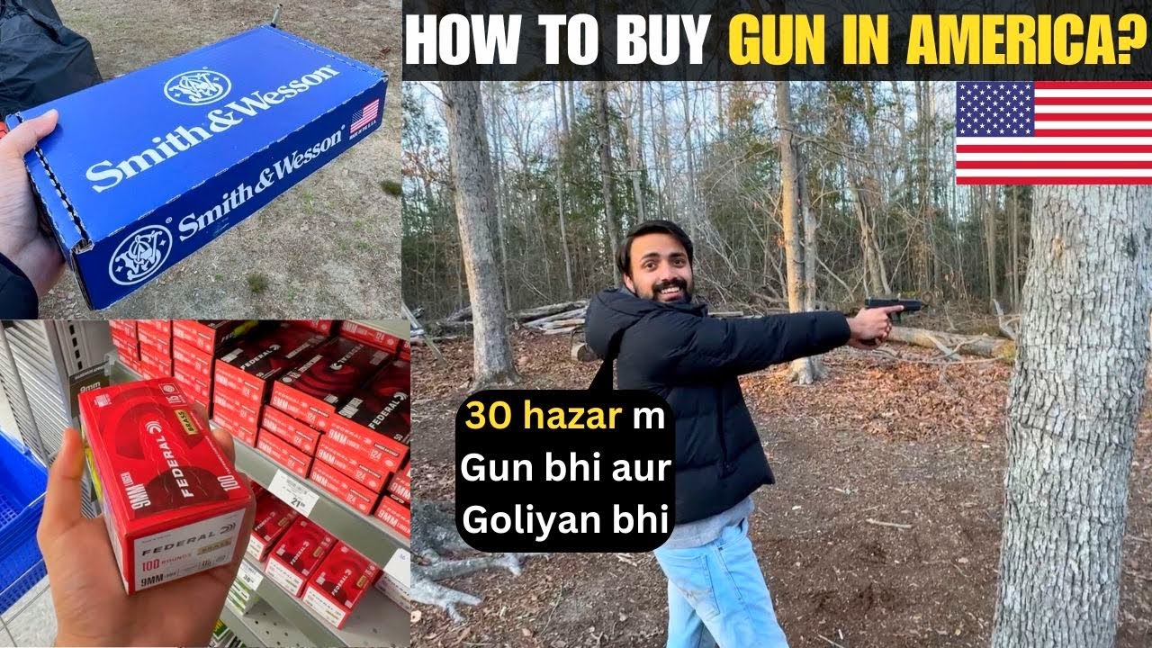How to BUY a GUN in AMERICA? (only $300)