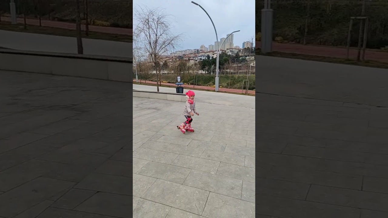 Zeynep paten s&uuml;r&uuml;yor