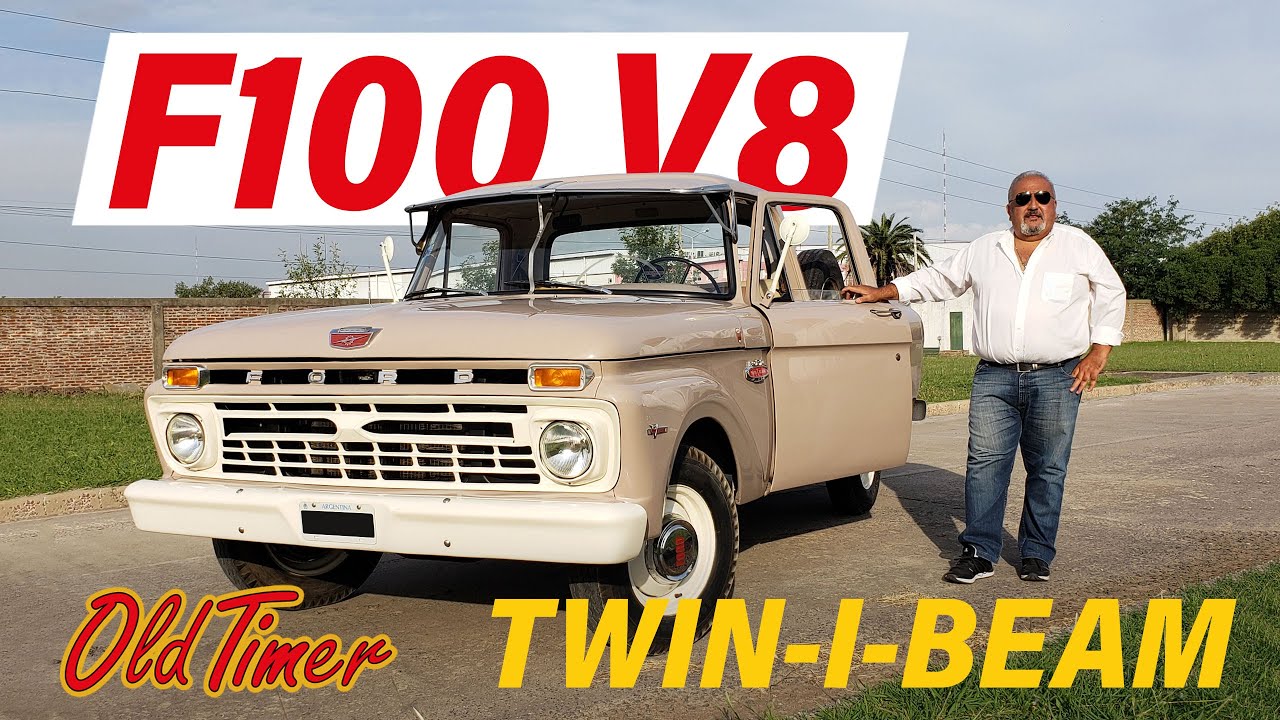 TWIN-I-BEAM Pick Up Ford F100 V8 Año 1966 - La Pick Up con más Ventajas Exclusivas - Oldtimer
