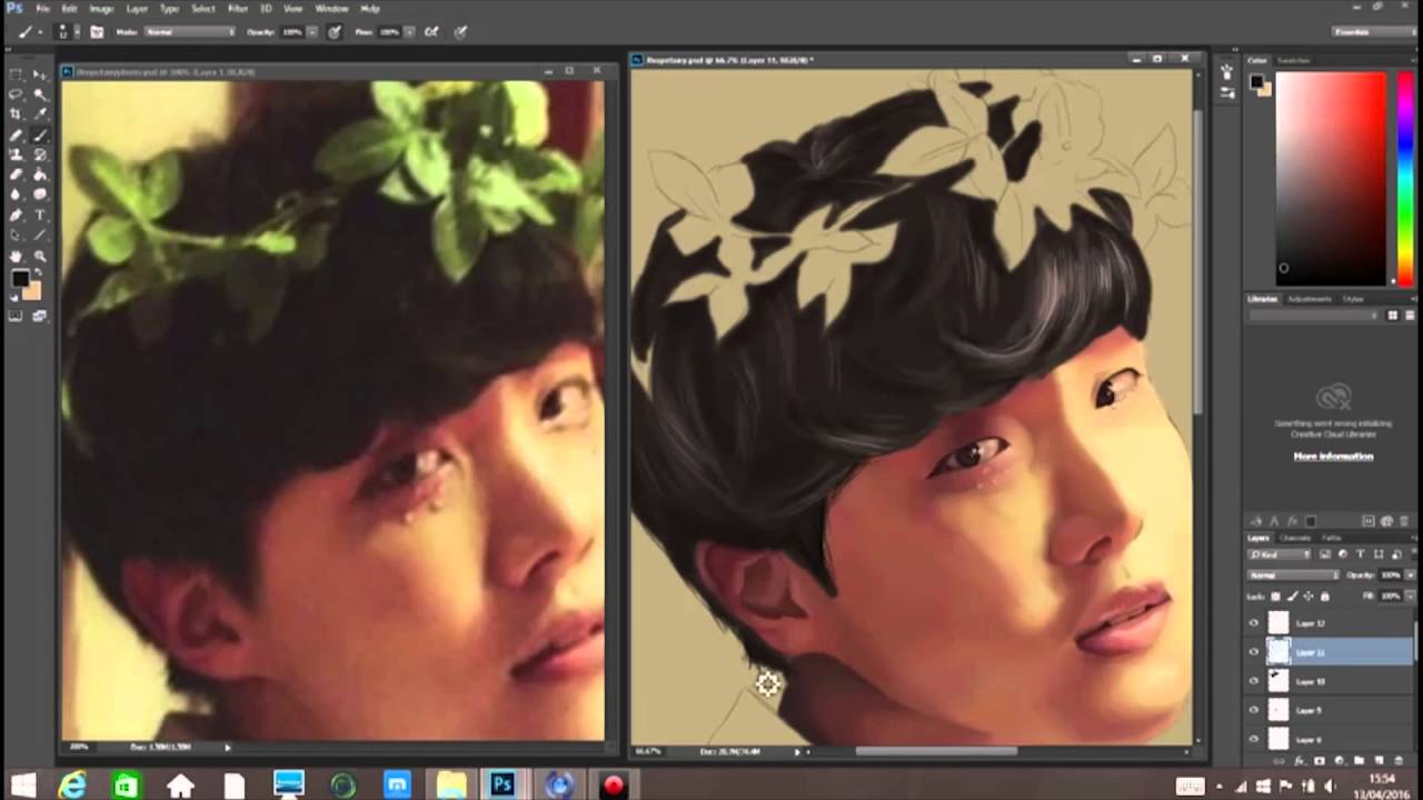 J-Hope speedpaint (BTS)