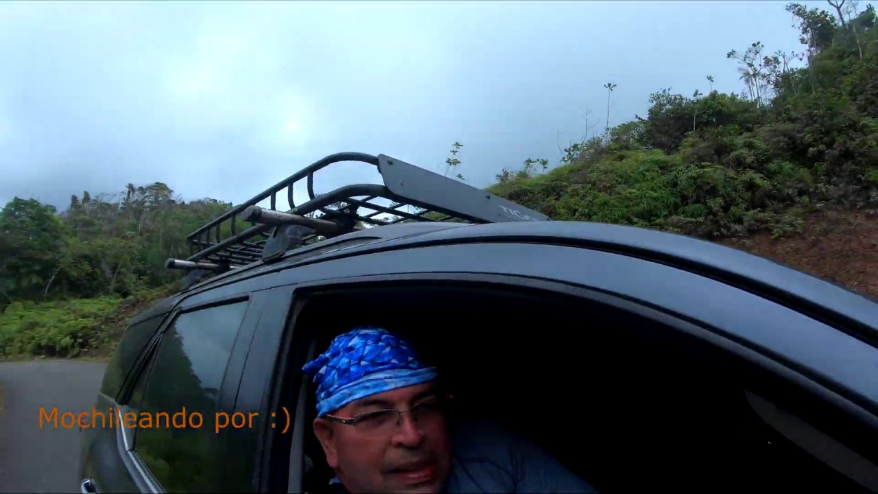 Recorriendo la carretera desde el Puerto de carti hasta Panamá Este