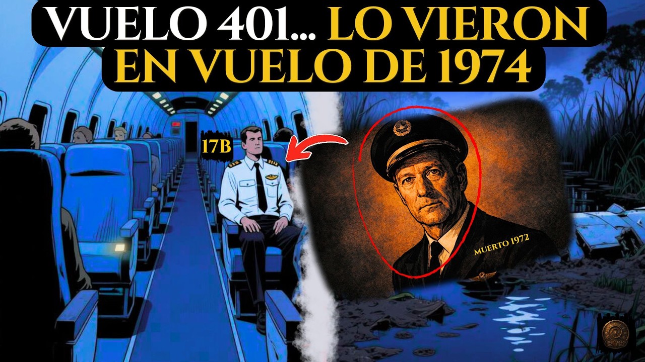 El asiento estaba vacío… pero había un capitán | Caso Vuelo 401