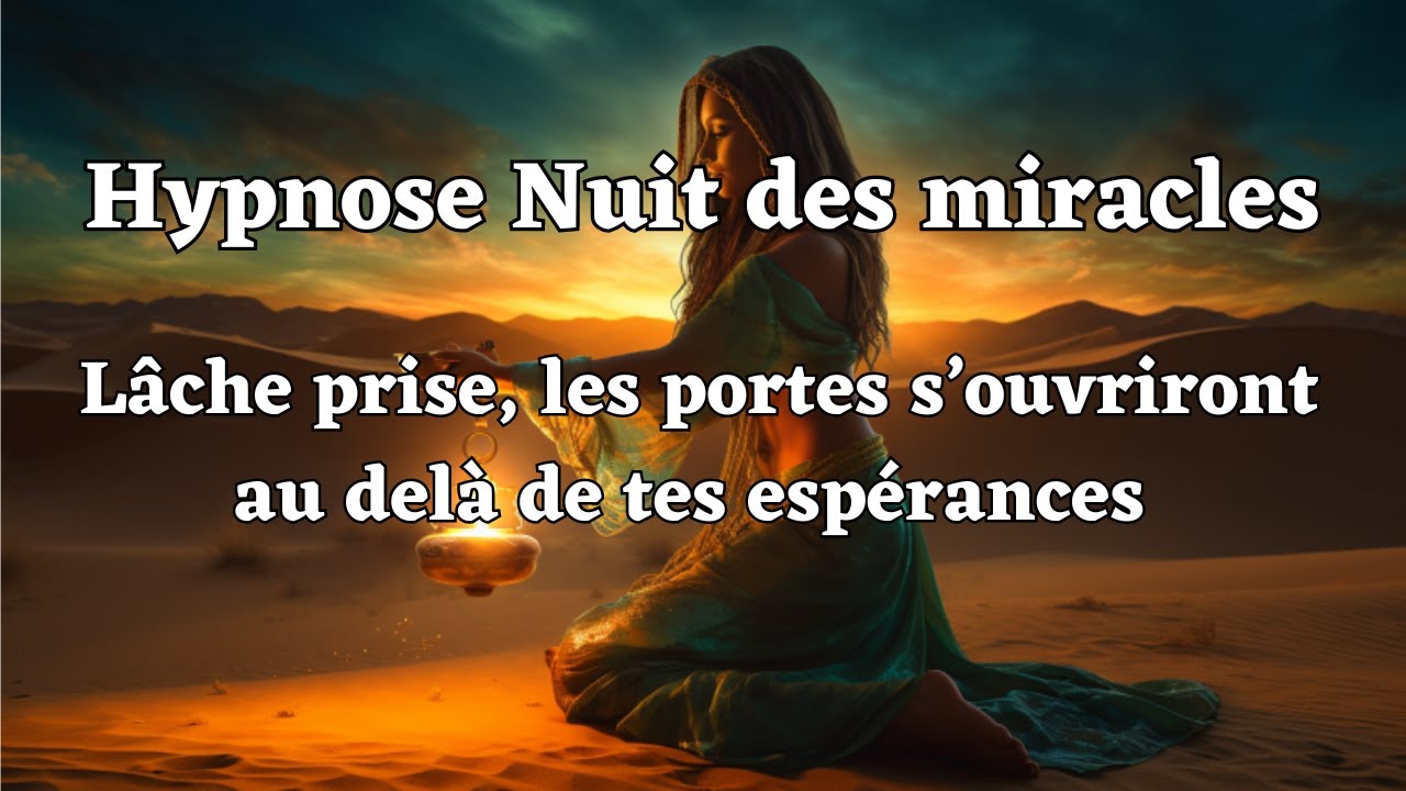 Attention c'est très puissant!  Lâche prise, les portes s'ouvriront soudainement. Active ta chance