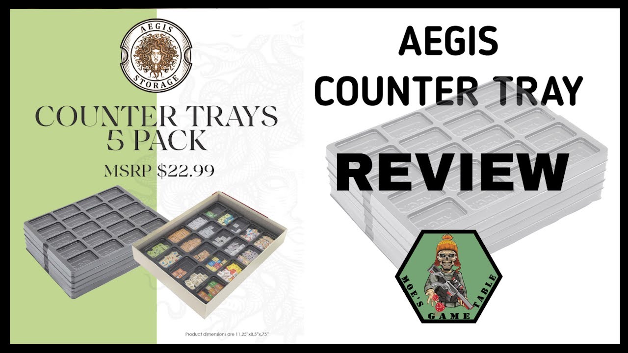 Aegis Counter Tray Comparison and Review