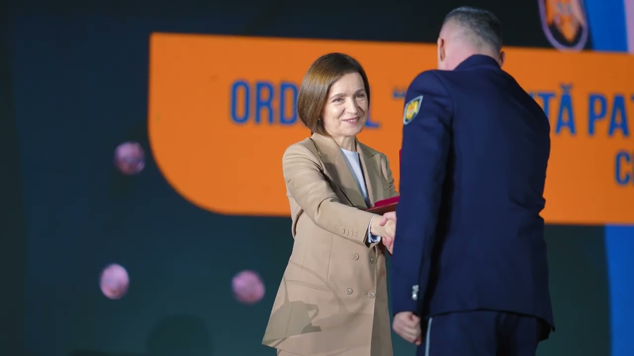 Festivitate - 35 ani de la crearea Poliției Republicii Moldova