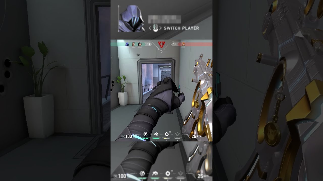 VALORANT 300IQ PLAY that made me SCREAM #shorts