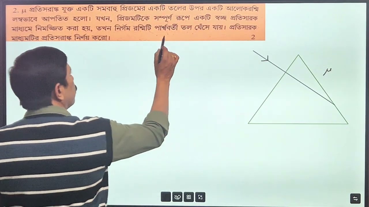 Discussion on Model Question Paper Physics Semester - IV By WBCHSE