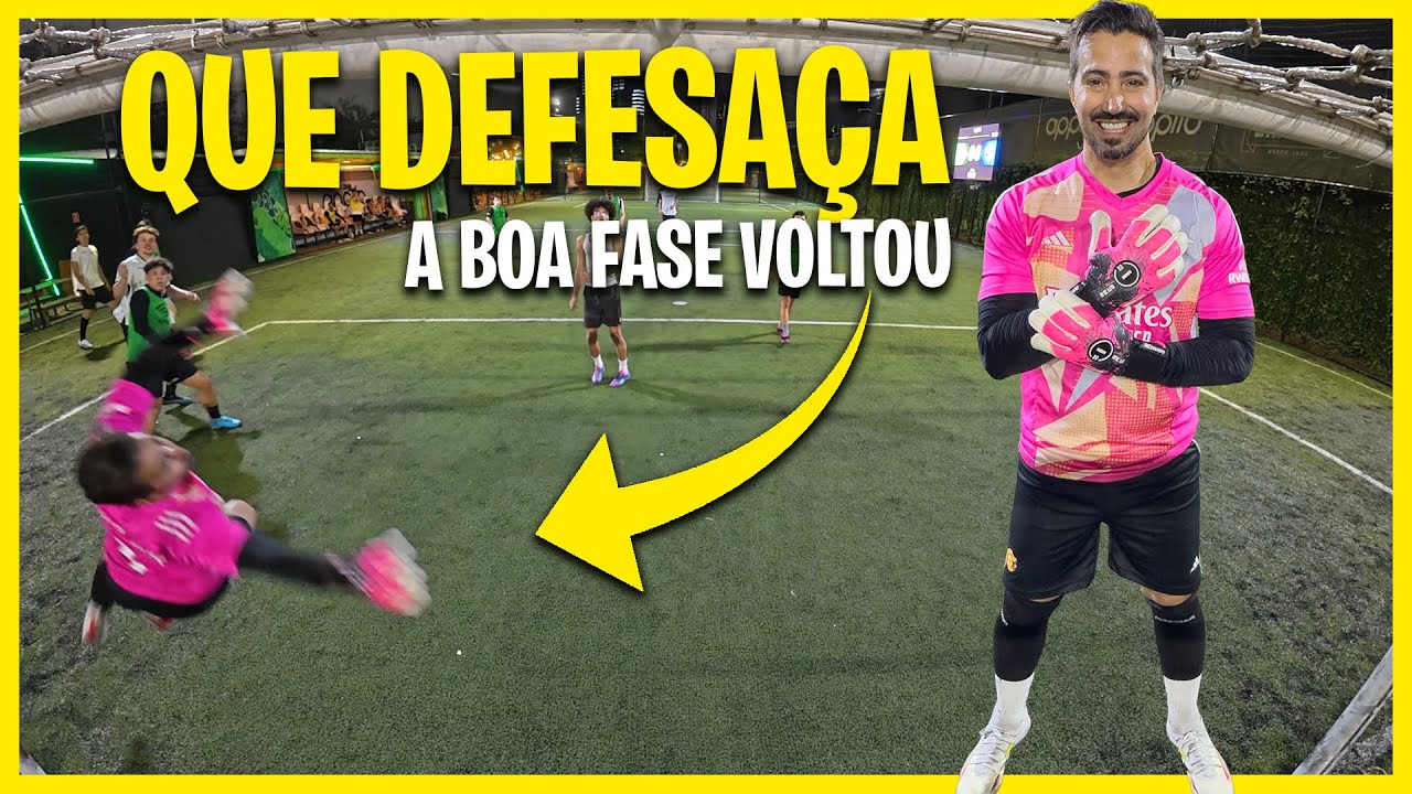 Que noite! fiz defesas impressionantes