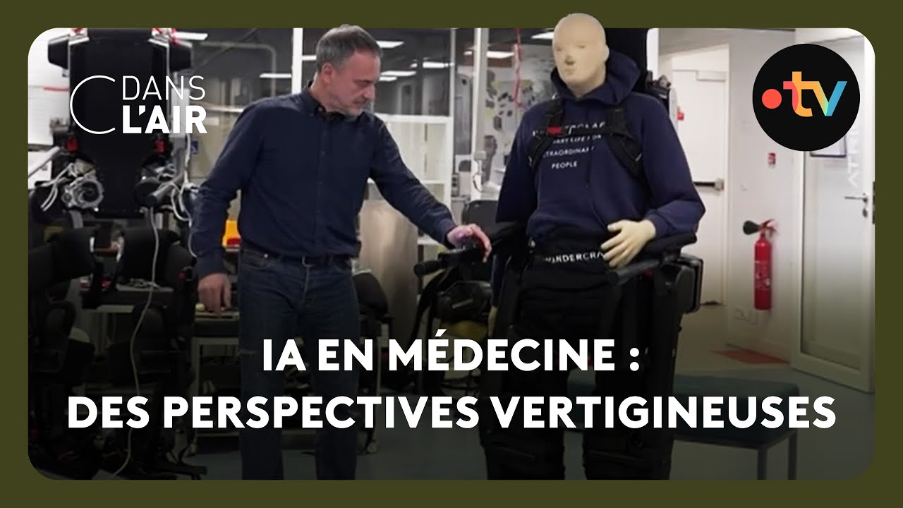 Comment l'IA révolutionne la médecine - Reportage #cdanslair 10.02.2025