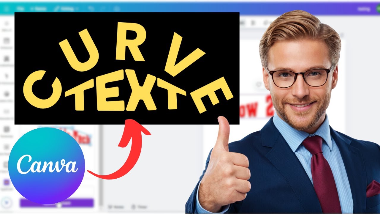 How To Curve Text In Canva 2025