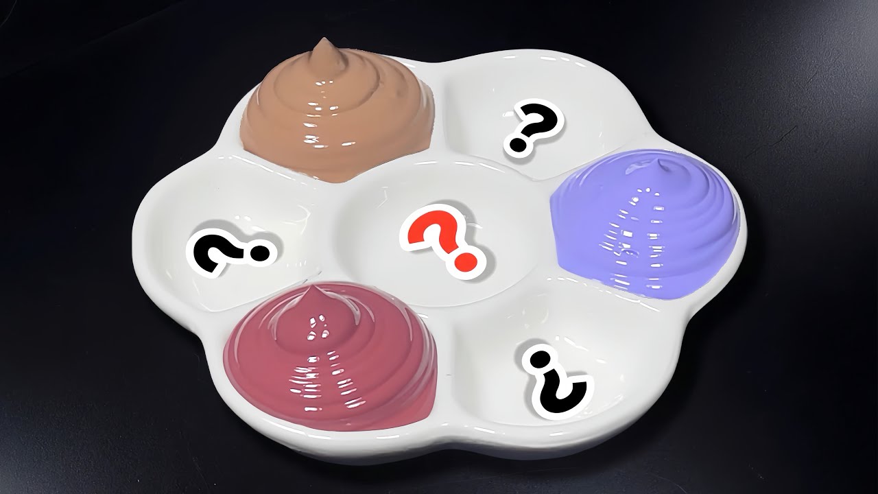 ❤️Making 4 Colors with Only 3 Colors Mauve ,Wram Brown and Lavendula || Luna Color