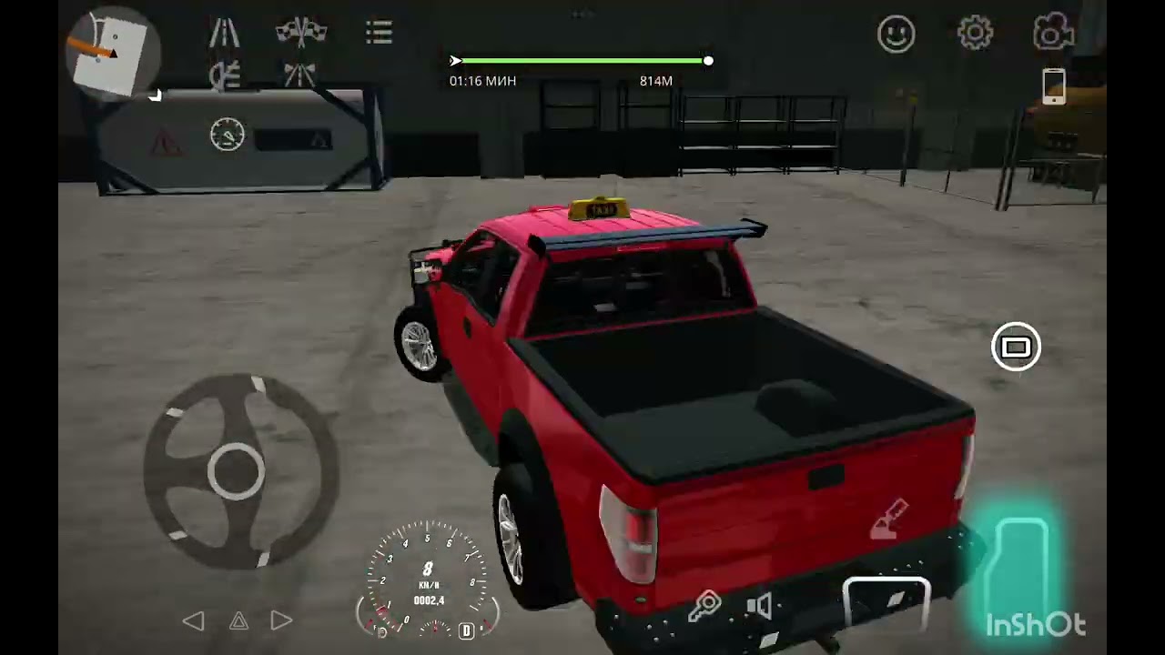 Работаю в такси часть 2 в car parking multiplayer