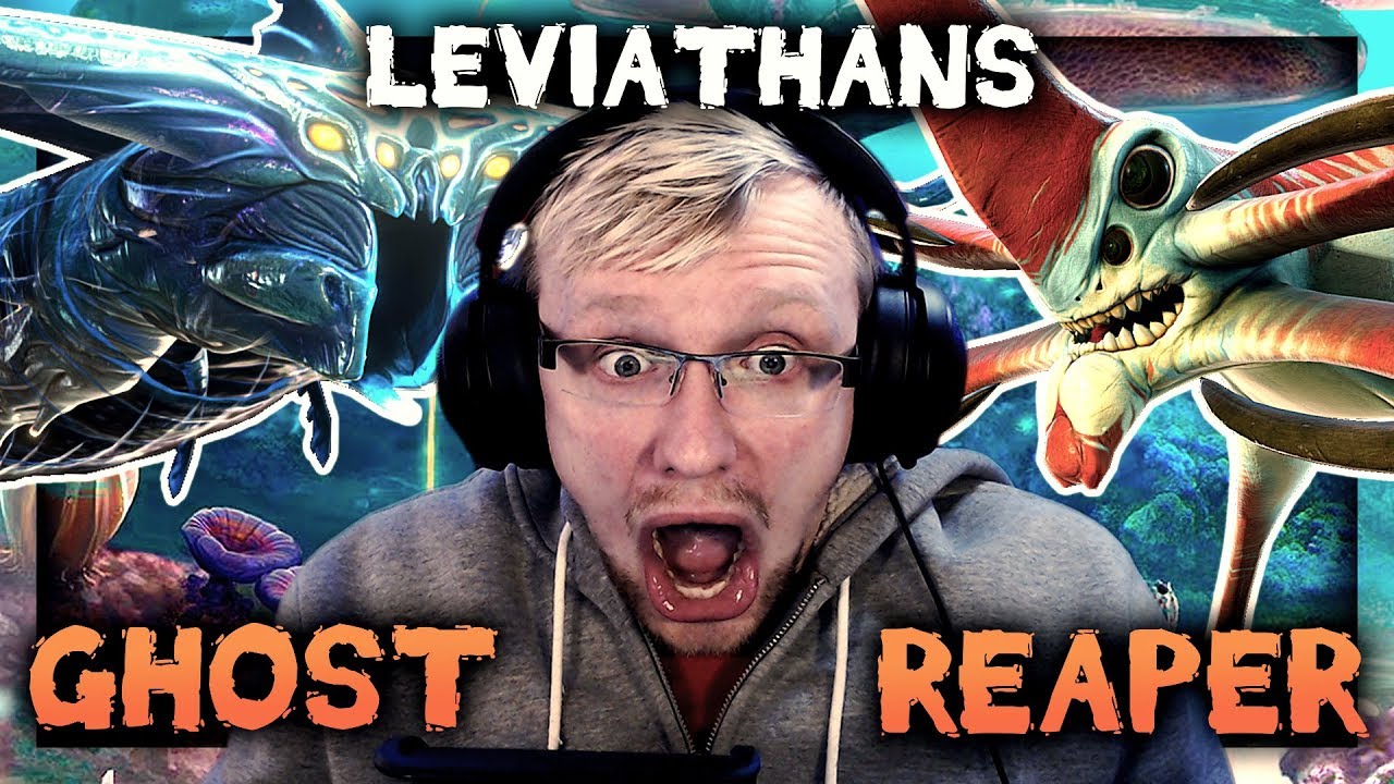 REACTION TO REAPER AND GHOST LEVIATHAN | SUBNAUTICA FUNNY MOMENTS
