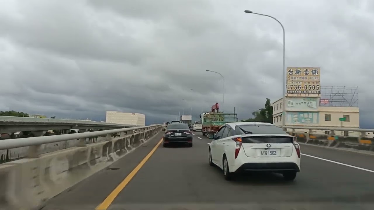 2022/06/24 台61線轉台144縣道接台76線東西向快速公路轉國三中興系統 由西往東行 東起埔鹽西至中興系統 台76線東西向快速公路路況介紹 台76線漢寶草屯線全線行車實況