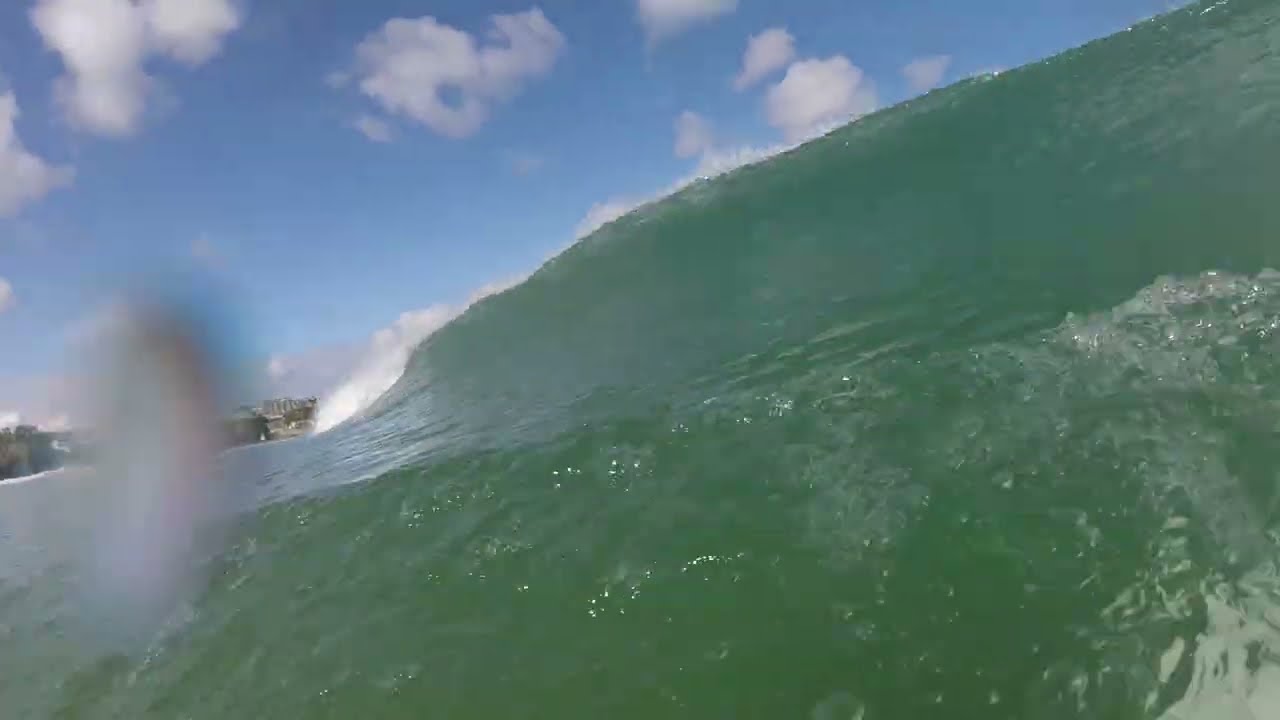 Towan Surf Newquay, Cornwall - Tight Edit, Raw Clips (GoPro, POV) 