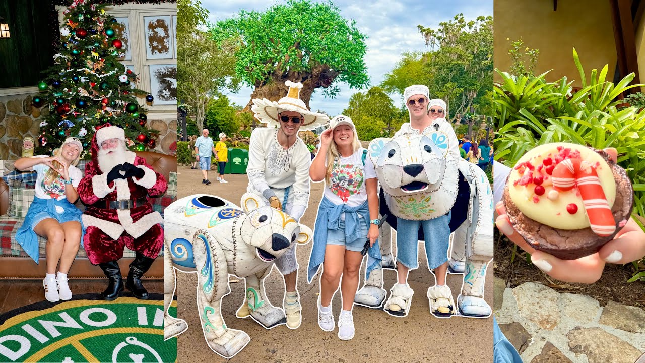 The REAL LAST Christmas in DinoLand USA, Merry Menagerie & Updates! Disney's Animal Kingdom