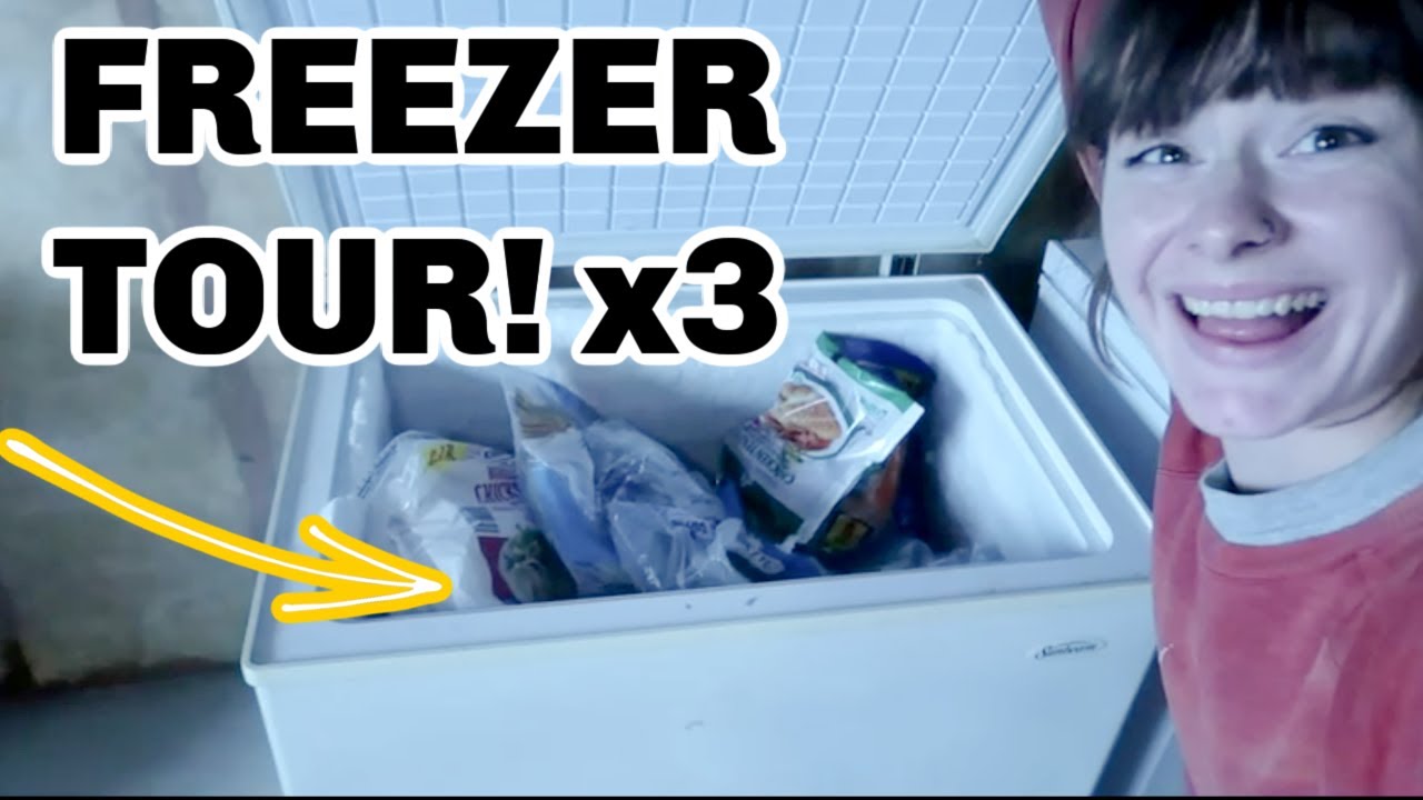 FREEZER TOUR X3 + WHAT TO FREEZE | THIINGS YOU DIDNT KNOW YOU CAN FREEZER | FREEZEING TIPS