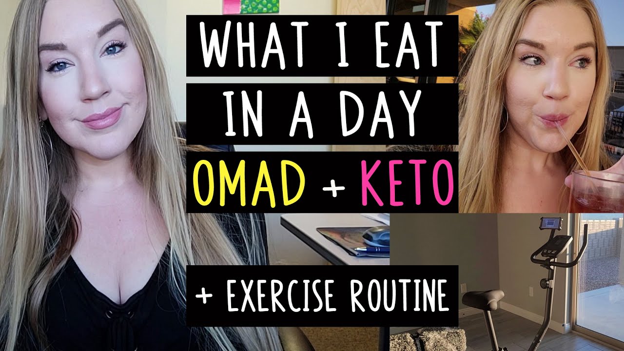 What I Eat In A Day - Keto Diet, OMAD + Exercise Routine & Marcy Upright Bike & Jacfit Review