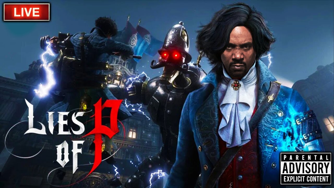 Time for some Souls-like😈 LIES OF P Live