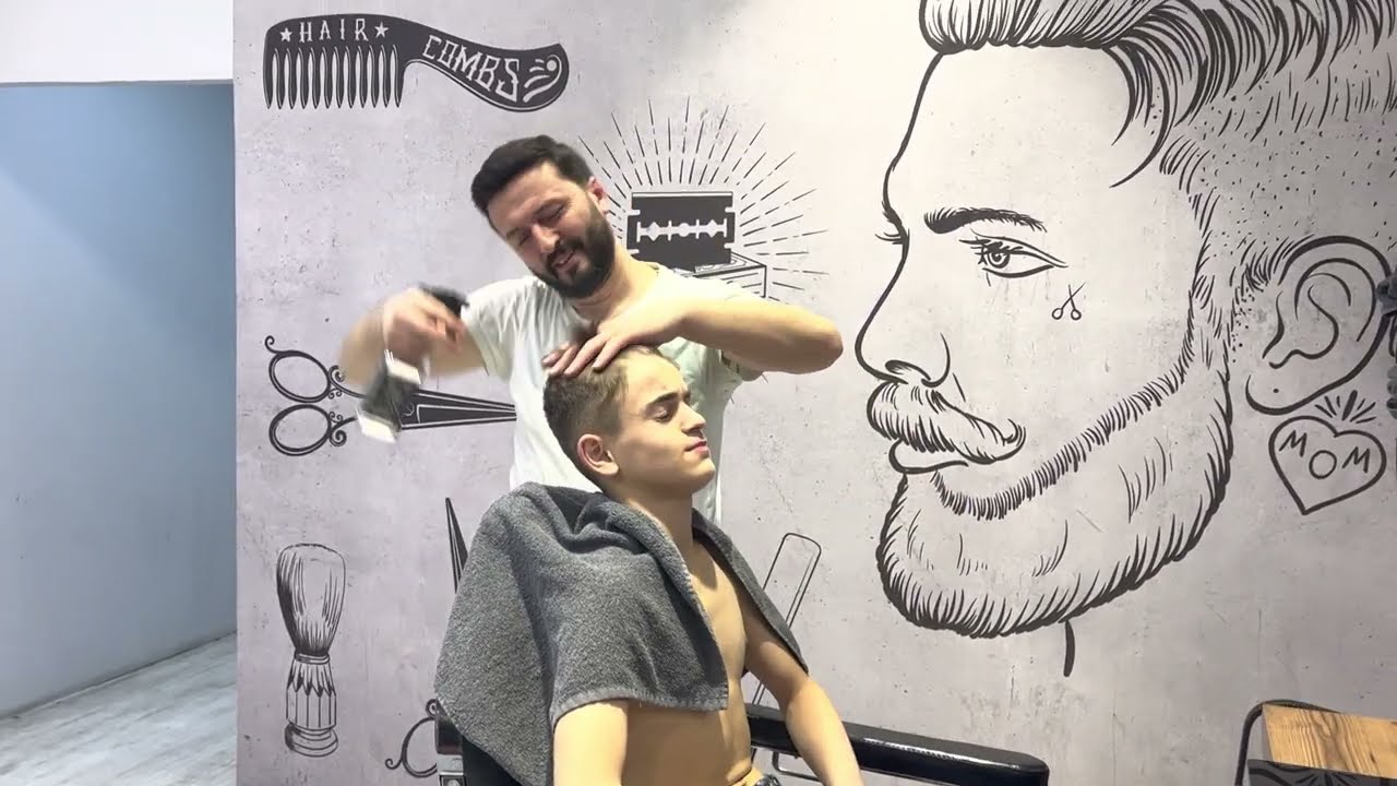 STRONG BARBER ERDAL teen massage 