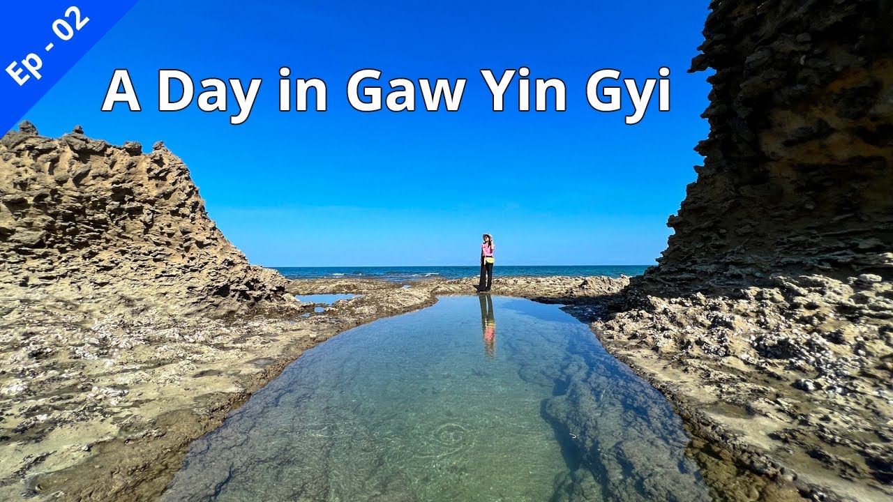 [EngSub] 🇲🇲 Very First Time Visiting to Gaw Yin Gyi Island | Ahead of us is the sea