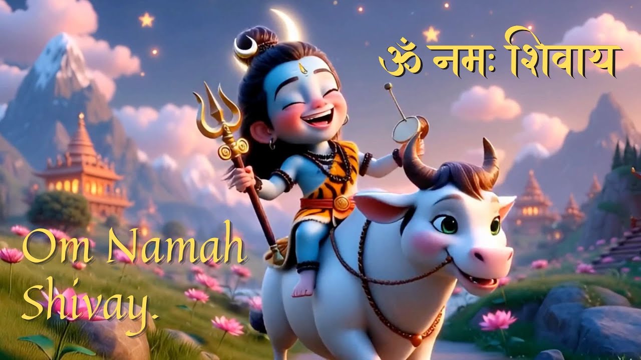 ॐ नमः शिवाय | शिव अमृतवाणी | Kids Shiv Bhajan 🕉️ | Sweet Children Devotional Song | Shiv Amritwani