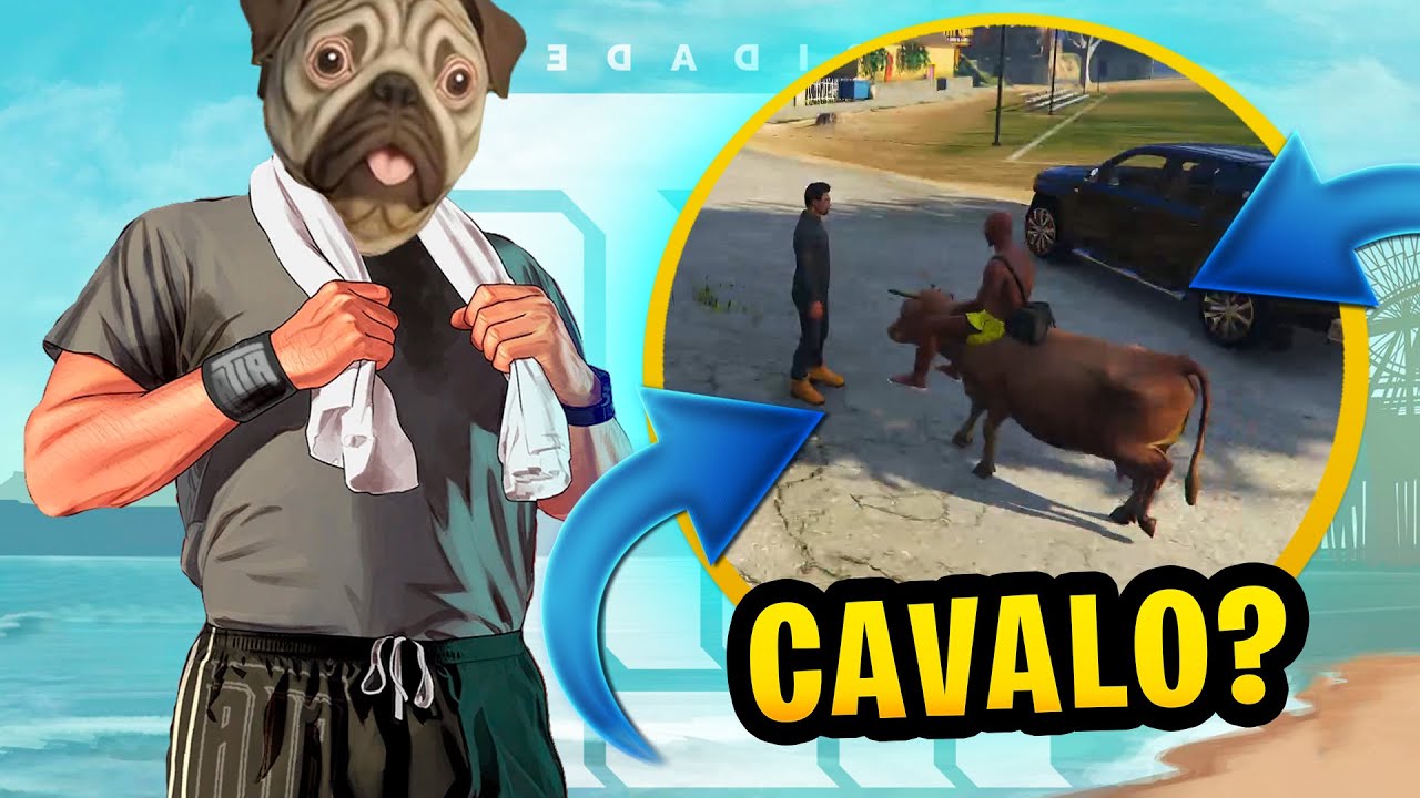 O CAVALO DO ATT! - GTA V ROLEPLAY CIDADE ALTA RP