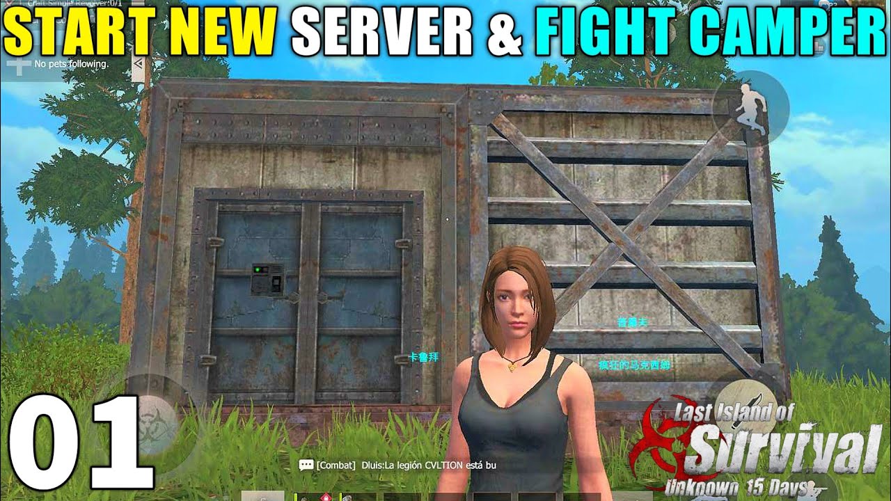 START NEW SERVER & HAKER AT DROP || EP01 || LAST DAY RULES SURVIVAL HINDI GAMEPLAY