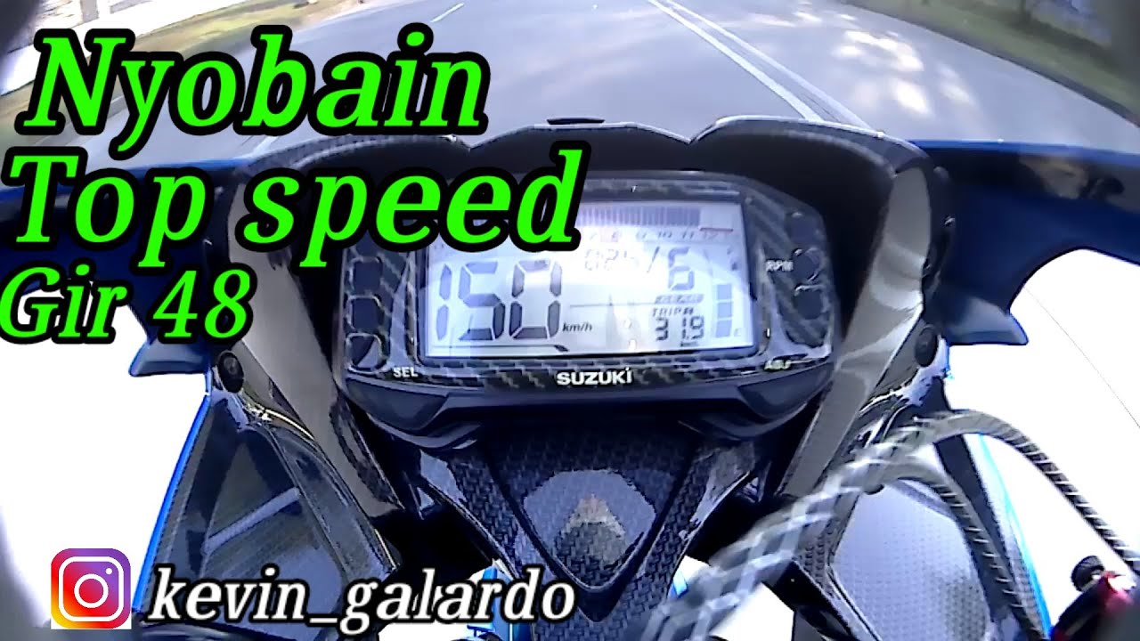 GSX R150 PAKAI GIR BELAKANG UKURAN 48