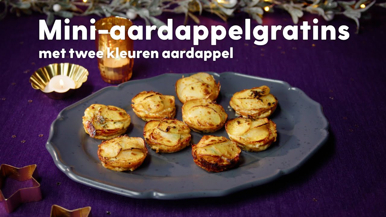 Mini-aardappelgratins | Kerstrecepten | Allerhande