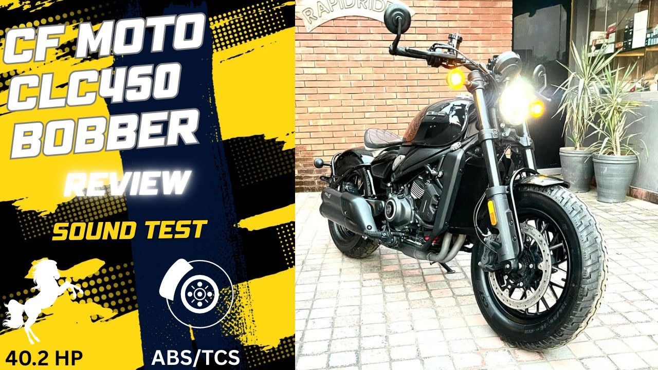 CLC 450 Bobber Sound Test & Detail Review.
