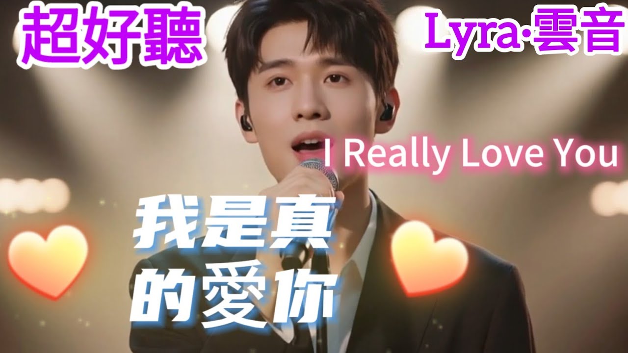 Lyra·雲音 翻唱 超好聽 | 《我是真的愛你》| 原唱:張信哲 | 我整個世界已完全被你佔據，我想我是真的愛你 | Amazing | 