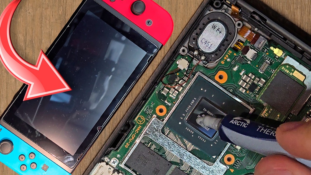 COMO LIMPIAR TU NINTENDO SWITCH! (4K) | Paso a paso de Mantenimiento y como abrirla en Español