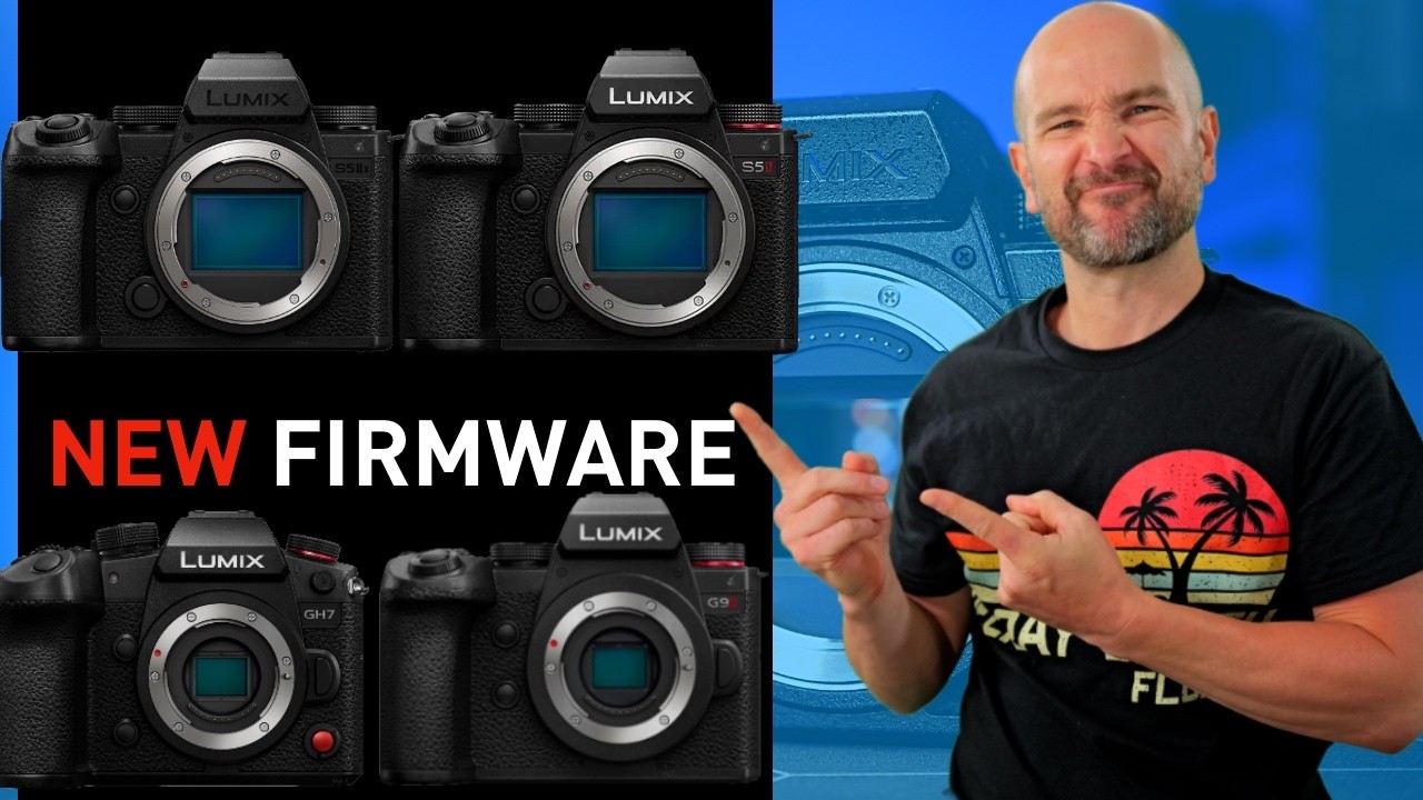More LUMIX Firmware Updates!! LUMIX S5IIX, S5II, G9II, & GH7 🔥