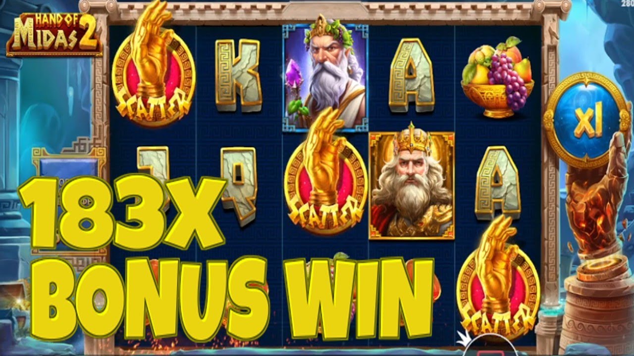 Hand of Midas II - 183x - Bonus Win