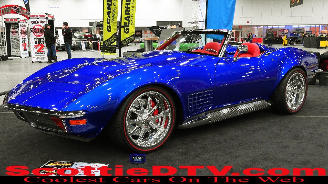 1972 Chevrolet Corvette Convertible Custom"Speedvette" 2018 Detroit Autorama