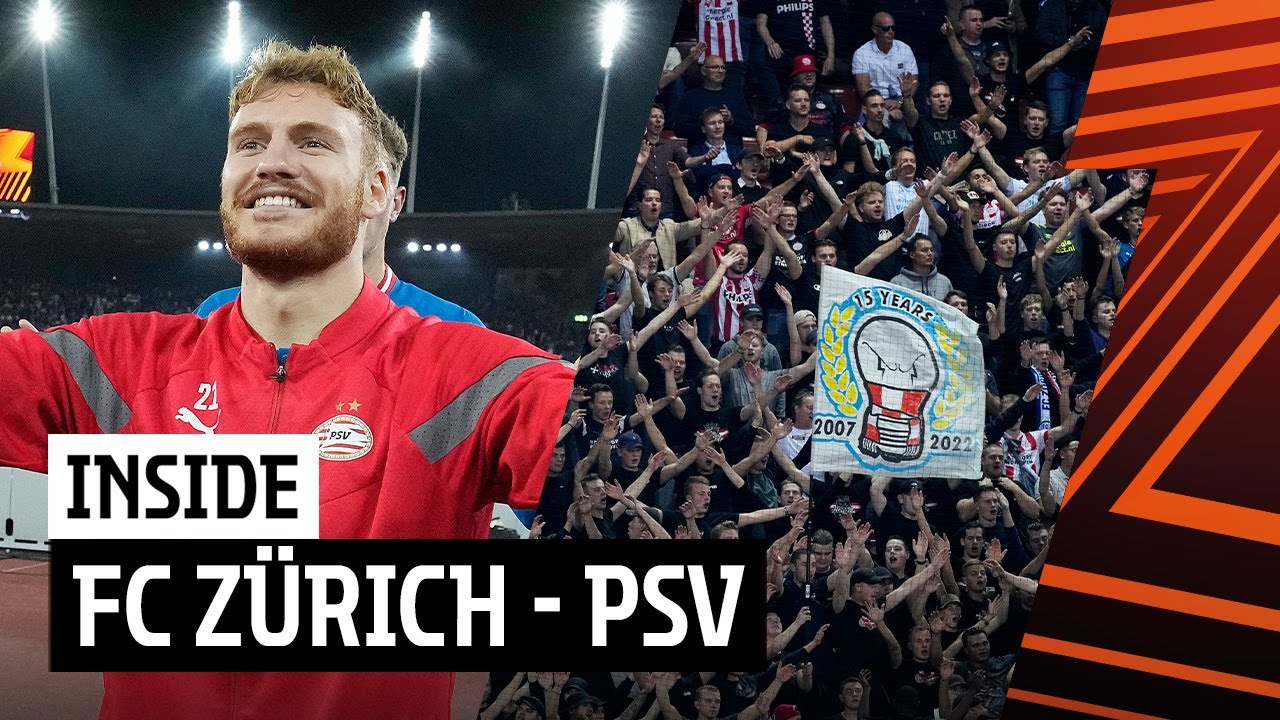 Taking over ZÜRICH 🇨🇭🔥 | INSIDE FC Zürich - PSV