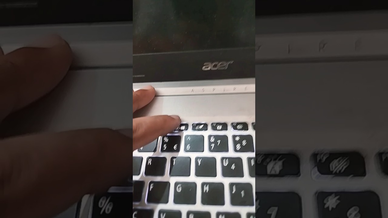 Acer Aspire A514 Series Laptop Black Screen Display Problem#macnitesh#keyboardtricks#2024