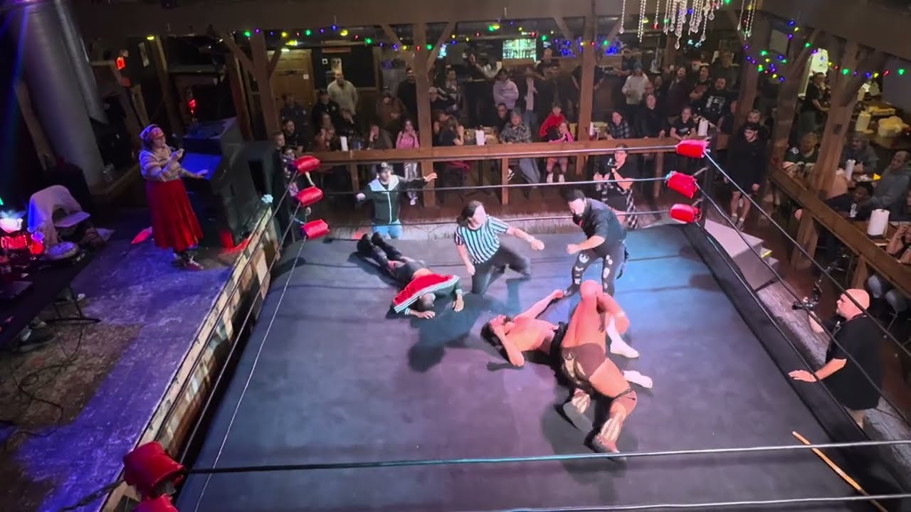 Final Moments before I BEAT MANDERS TO RETAIN THE SCWPRO CHAMPIONSHIP 11.16.24 #wweid #wrestling 