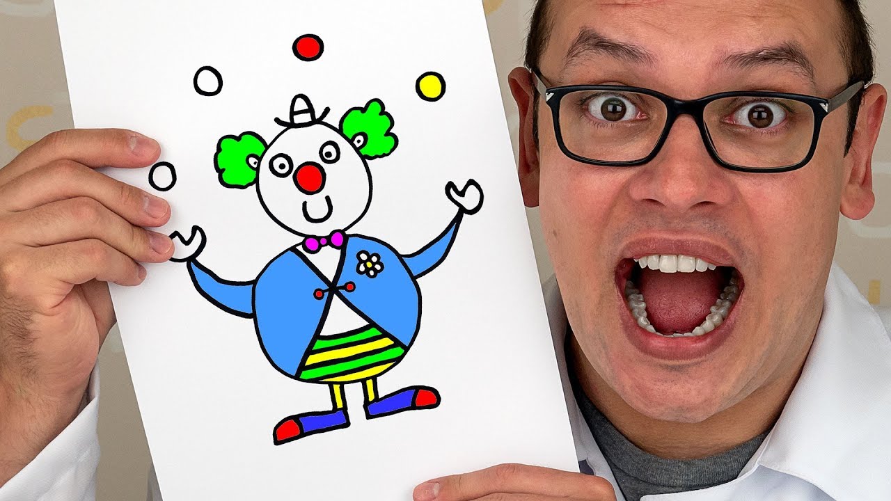 Produção Desenha: Palhaço | #papaiproducao