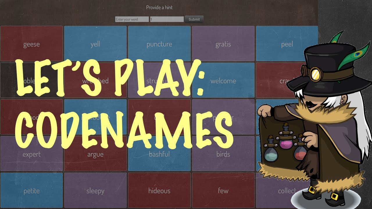 LET'S PLAY: CODENAMES!