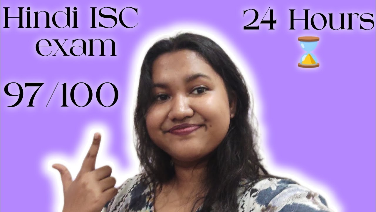 ISC Hindi 2026 🔥 One Day Before Exam Strategy | Final Roadmap 💯 | Last Minute Preparation Guide