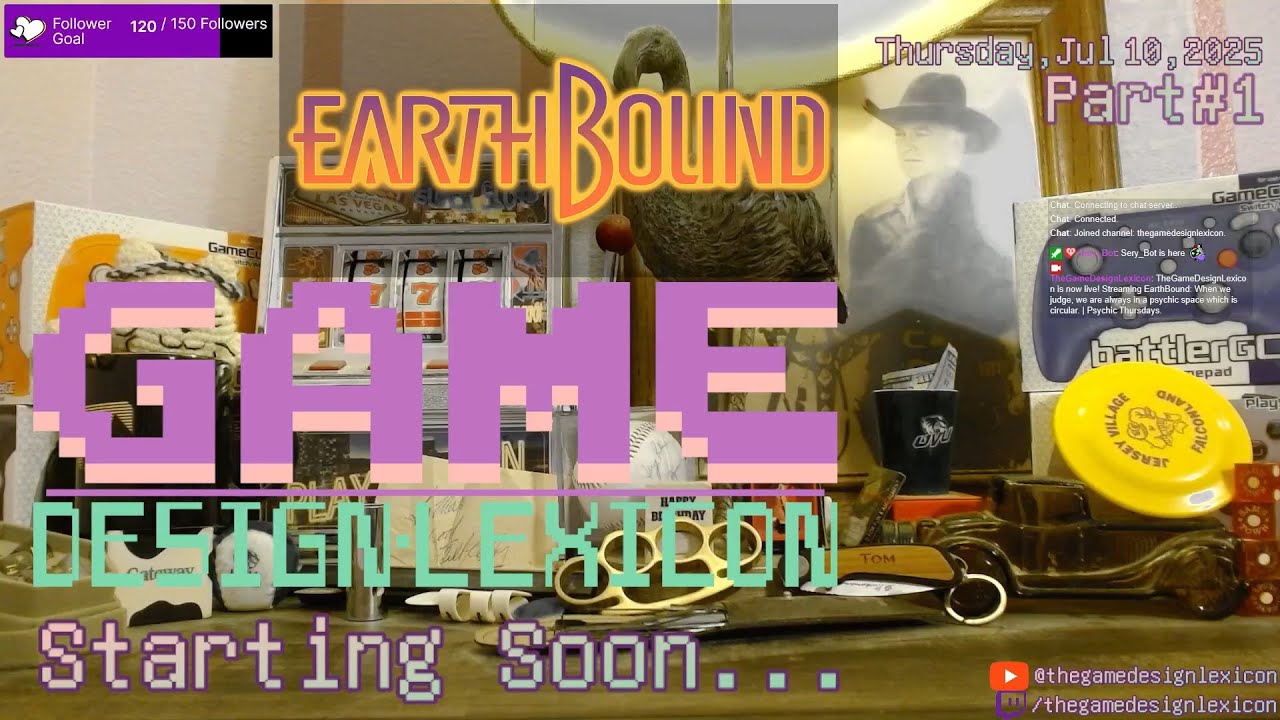 Earthbound / Super Nintendo Entertainment System | July 10, 2025 (Part 1) | Twitch VOD