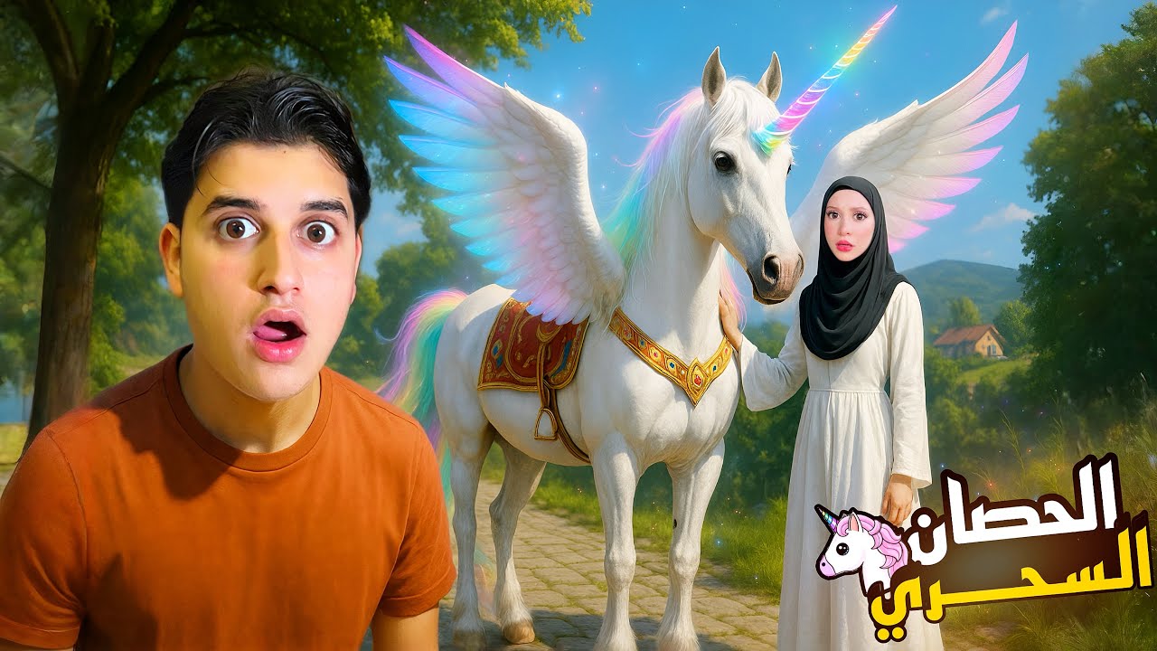 وجدنا اليونيكورن في عالمنا الحقيقي وحاولنا التحكم فيه ولكن...!!مخيف🎠