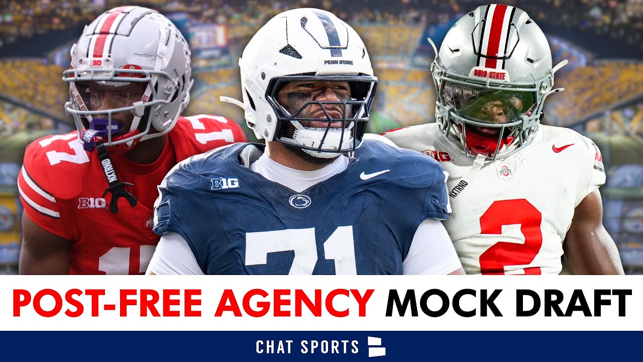 Post-Free Agency 2026 NFL Mock Draft: 4 Buckeyes Go Top 6 + SURPRISE 1st O-Lineman Off The Board