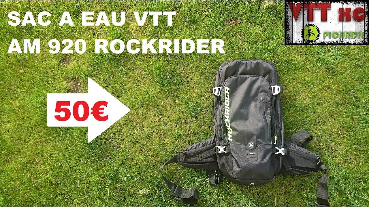 [TEST] Sac à eau VTT AM 920 Rockrider