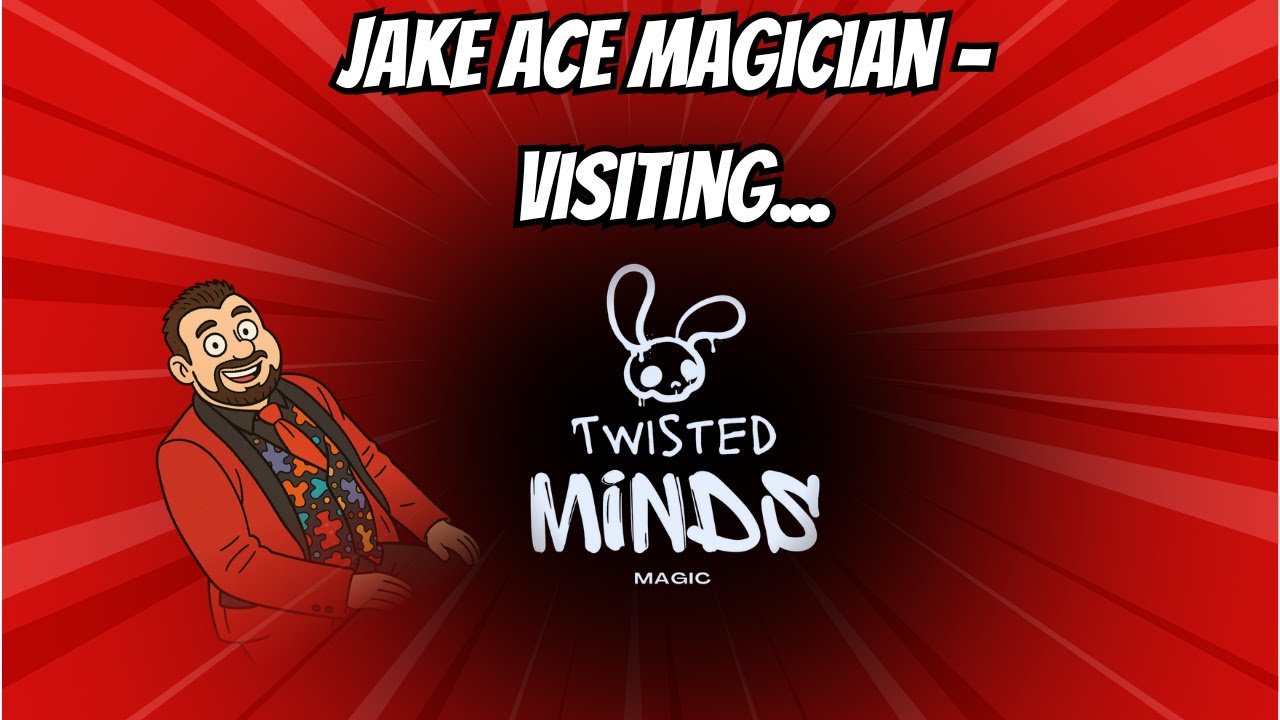 Jake Ace Magician - Visiting Twisted Minds Magic!